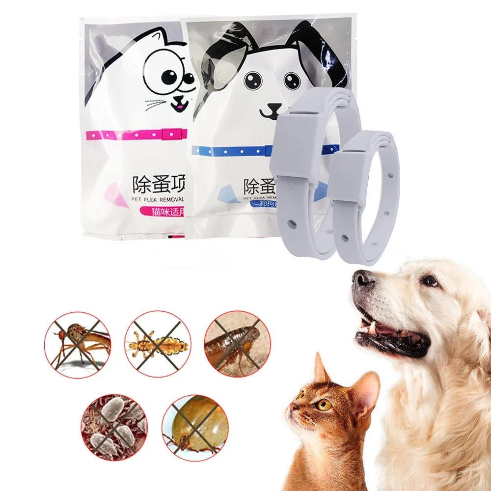 Dog Anti-flea Collar And Ticks Cats Collar For fleas Anti-Mosquito Pet Collar Dogs Accessories Vitro Deworming Long-Term Protect
Dog Anti-flea Collar And Ticks Cats Collar For fleas Anti-Mosquito Pet Collar Dogs Accessories Vitro Deworming Long-Term Protect
