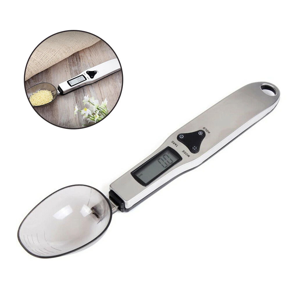 Electronic Kitchen Scale 500g 0.1g LCD Display Digital Weight Measuring Spoon Digital Spoon Scale Mini Kitchen Accessories Tool
Electronic Kitchen Scale 500g 0.1g LCD Display Digital Weight Measuring Spoon Digital Spoon Scale Mini Kitchen Accessories Tool
