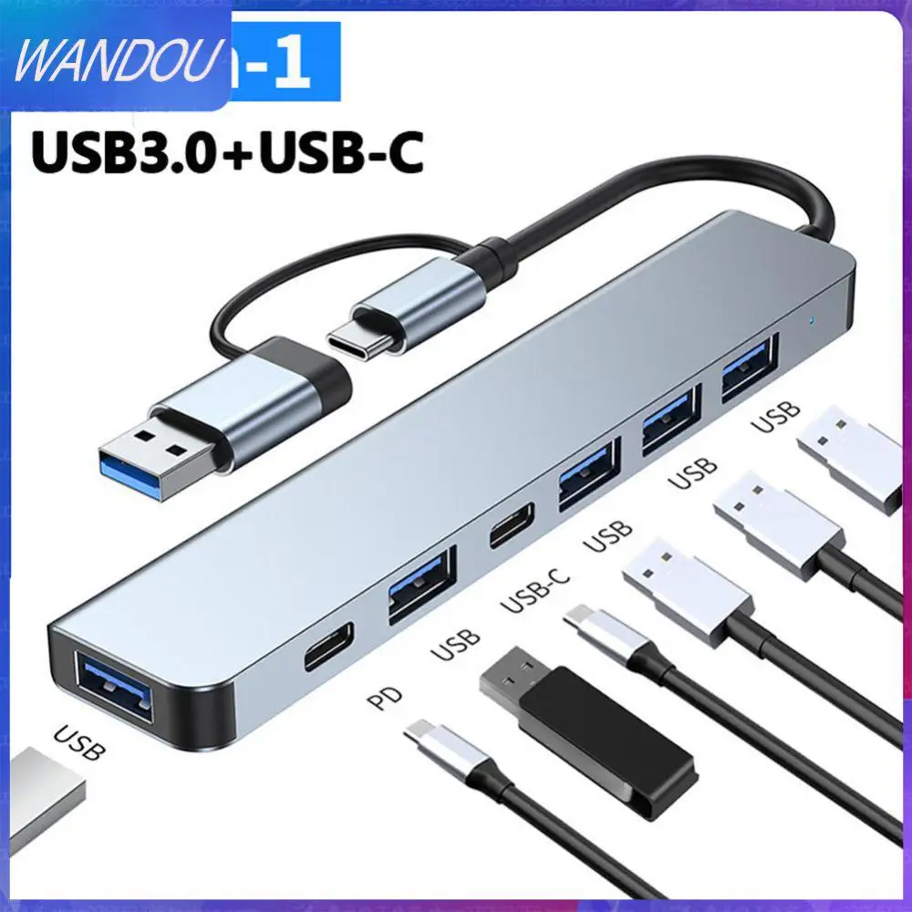 Ultra Slim Usb C Hub Usb3.0 Type C Docking Station 3.0 Usb Adapter Station Portable Data Hub Pd Tf Card Hub Pc Accessoires
Ultra Slim Usb C Hub Usb3.0 Type C Docking Station 3.0 Usb Adapter Station Portable Data Hub Pd Tf Card Hub Pc Accessoires