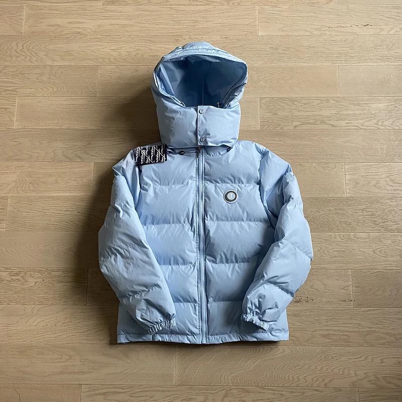 Luxury Brand high quality Ice Blue Trapstar London PUFFER JACKET Parkas Men Women Removable Hoodie Down Embroidered On Back Coat
Luxury Brand high quality Ice Blue Trapstar London PUFFER JACKET Parkas Men Women Removable Hoodie Down Embroidered On Back Coat