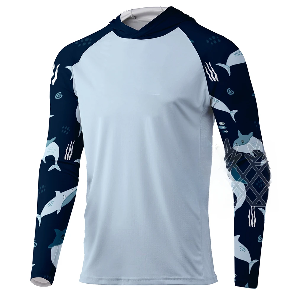 Men's Fishing Hooded Shirts High Performance Clothing UV Sun Protection Long Sleeve Fishing Hoodie Tops Camisa De Pesca
Men's Fishing Hooded Shirts High Performance Clothing UV Sun Protection Long Sleeve Fishing Hoodie Tops Camisa De Pesca