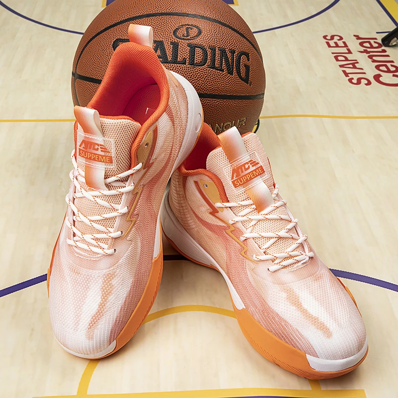High quality, fashion leisure shock-absorbing non-slip 3-color actual combat basketball shoes
High quality, fashion leisure shock-absorbing non-slip 3-color actual combat basketball shoes