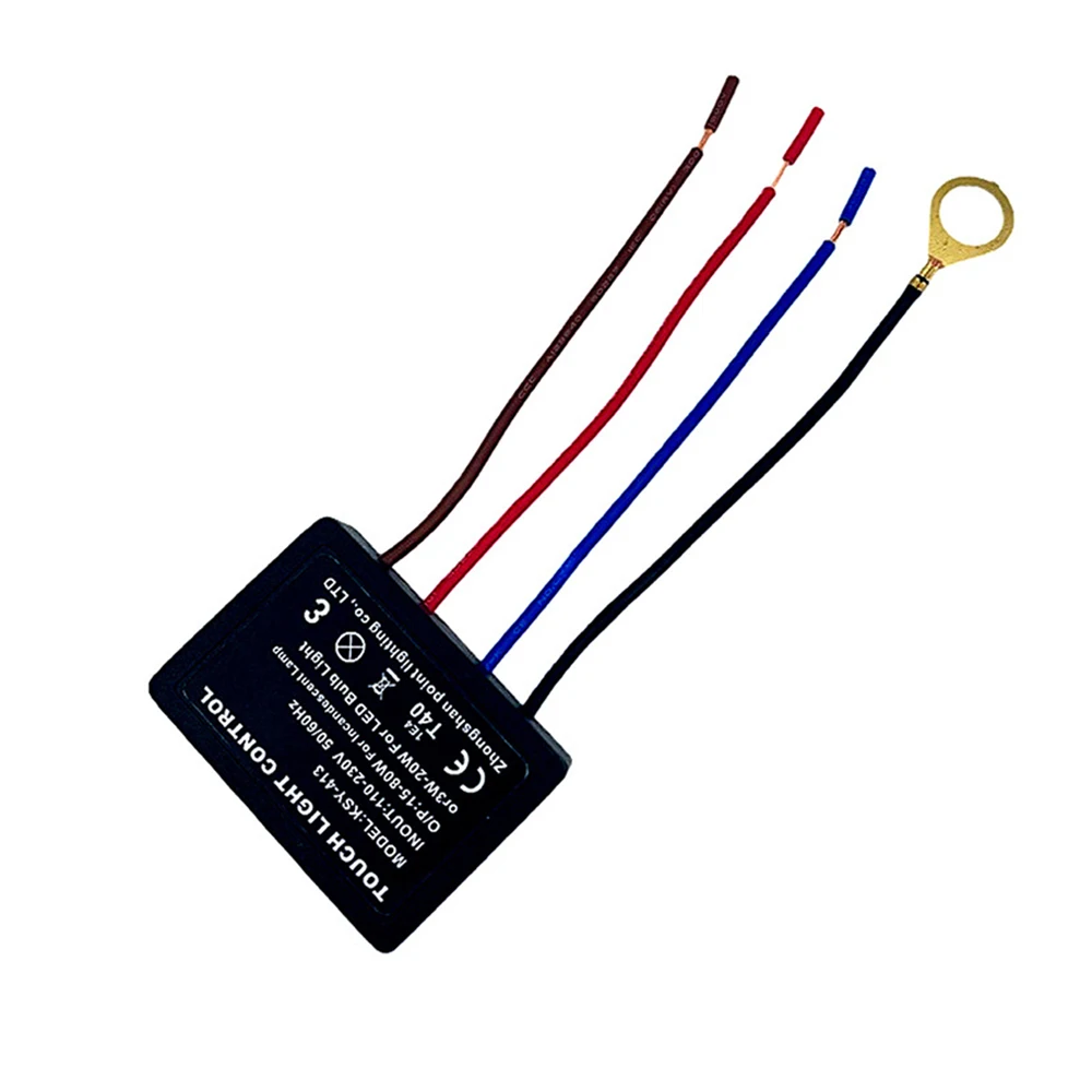 AC 220V 3-Way 1A/3A Touch Dimmer Switch Desk Lamp Light Control Module Touch Lamp Repair Kit for Dimmable LED Incandescent Bulbs
AC 220V 3-Way 1A/3A Touch Dimmer Switch Desk Lamp Light Control Module Touch Lamp Repair Kit for Dimmable LED Incandescent Bulbs