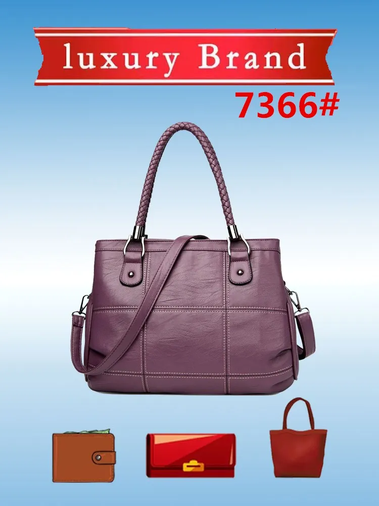 7366# Women Luxury Handbags Women Bags Designer Handbags High Quality Women Leather Handbags Women Messenger Shoulder Bag Tote
7366# Women Luxury Handbags Women Bags Designer Handbags High Quality Women Leather Handbags Women Messenger Shoulder Bag Tote