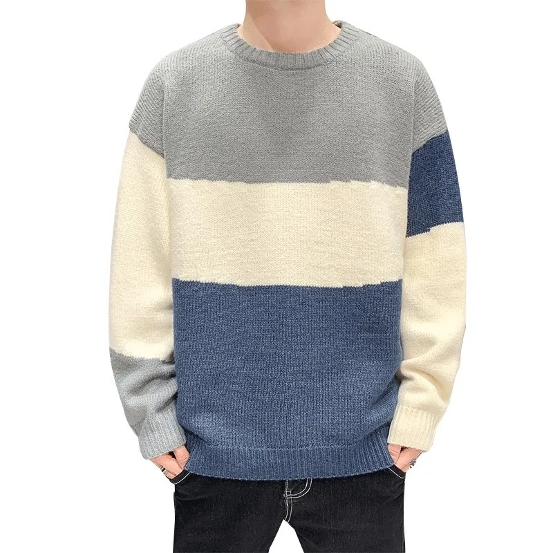 Korean Fashion Sweaters Men Autumn Winter Sweaters Loose Men Street Wear Mens Clothes Knitted Sweater Men Pullovers
Korean Fashion Sweaters Men Autumn Winter Sweaters Loose Men Street Wear Mens Clothes Knitted Sweater Men Pullovers