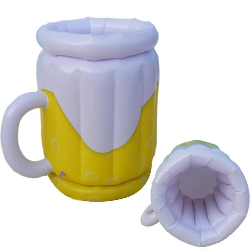 Inflatable Beer Ice Bucket PVC Beer Cooler Bucket Summer Pool Party Swimming Pool Drink Floats Bottle Beach Water Fun Toys
Inflatable Beer Ice Bucket PVC Beer Cooler Bucket Summer Pool Party Swimming Pool Drink Floats Bottle Beach Water Fun Toys