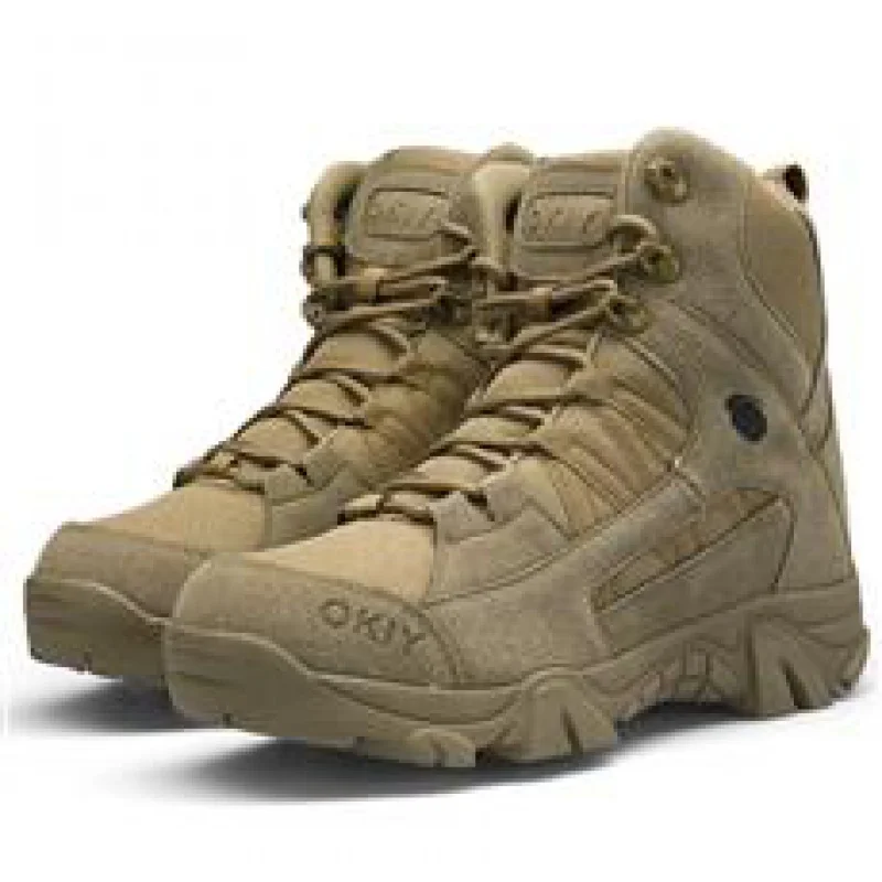 Men High Quality Brand Military Leather Boots Special Force Tactical Desert Combat Men's Boots Outdoor Shoes Ankle Boots Zapatos
Men High Quality Brand Military Leather Boots Special Force Tactical Desert Combat Men's Boots Outdoor Shoes Ankle Boots Zapatos
