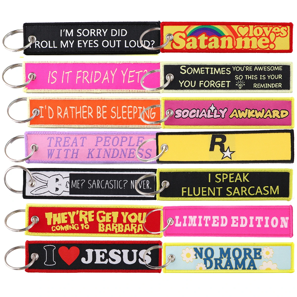 R Star Key Chain for Women Men Gifts and Cars Inspiring Quotes Key Tag Embroidery Key Fobs Keyring Accessories Fashion Chaveiro
R Star Key Chain for Women Men Gifts and Cars Inspiring Quotes Key Tag Embroidery Key Fobs Keyring Accessories Fashion Chaveiro