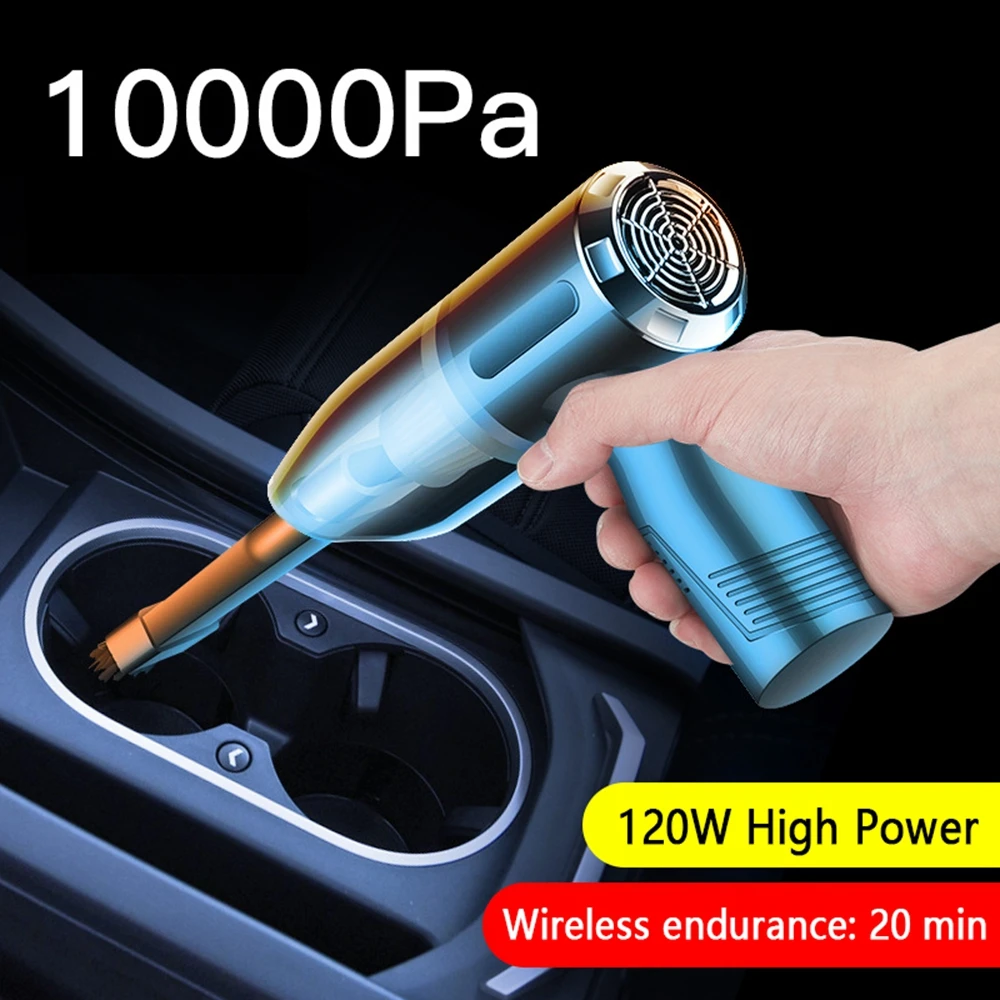 Powerful Portable 10000Pa New Car Vacuum Cleaner Cordless Handheld Auto Vacuum Home & Car Dual Use Mini Vacuum Cleaner
Powerful Portable 10000Pa New Car Vacuum Cleaner Cordless Handheld Auto Vacuum Home & Car Dual Use Mini Vacuum Cleaner