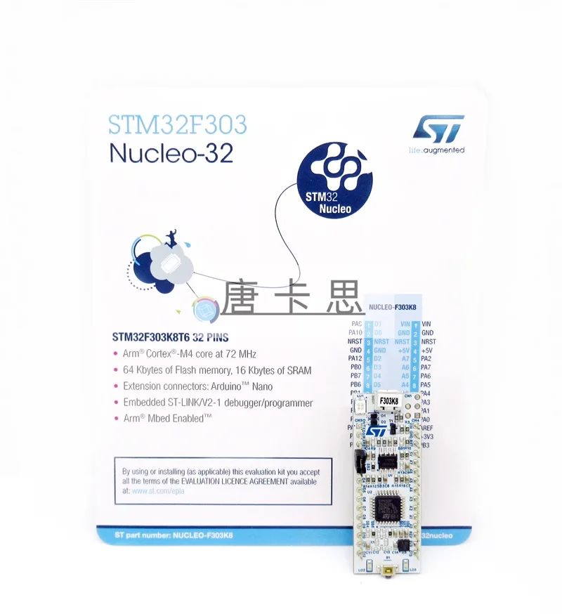 

1/PCS LOT NUCLEO-F303K8 STM32 Nucleo-32 Development Board STM32F303K8T6 100% New Original