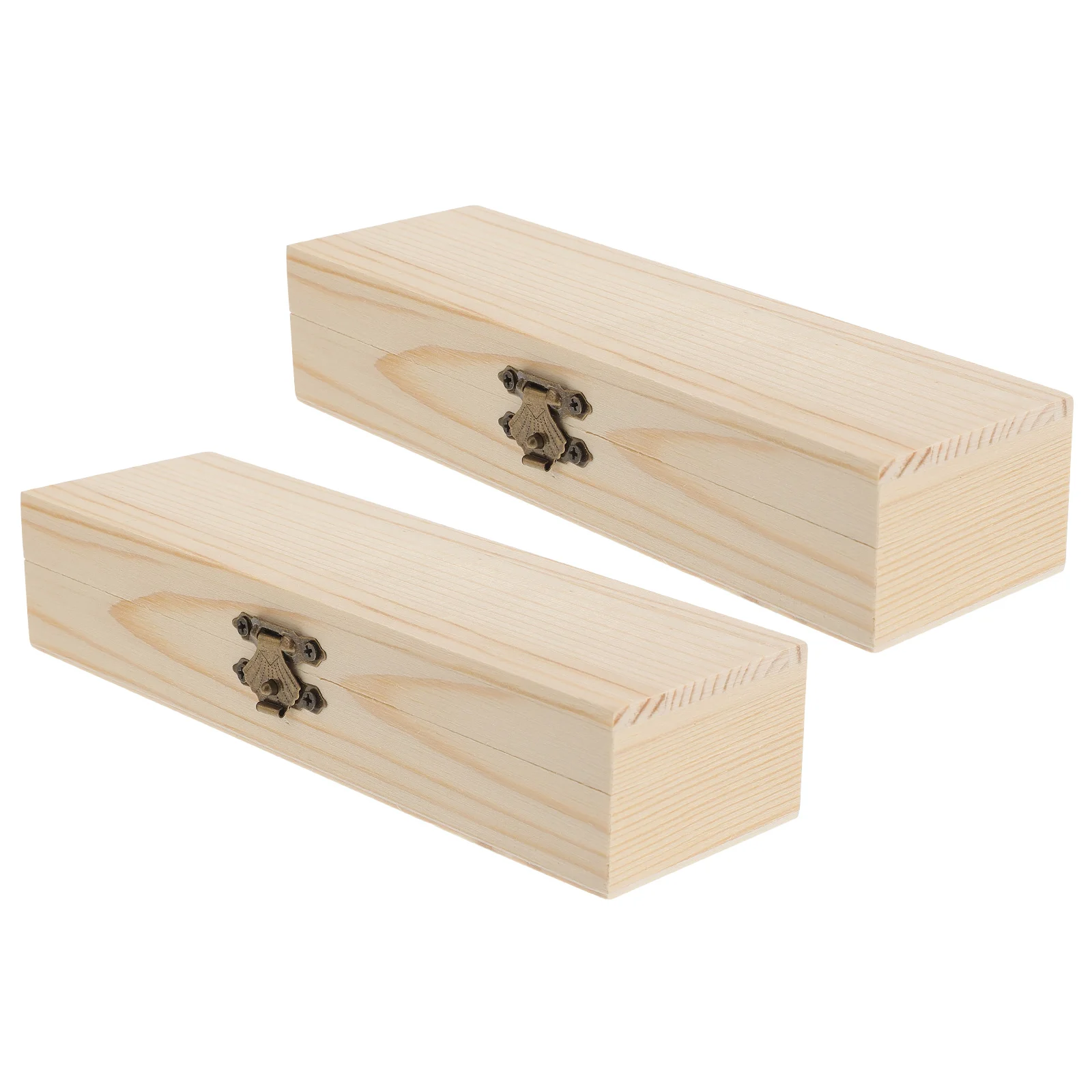Box Wooden Unfinished Wood Boxes Craft Wrapping Treat Treasure Stationery Case
Box Wooden Unfinished Wood Boxes Craft Wrapping Treat Treasure Stationery Case