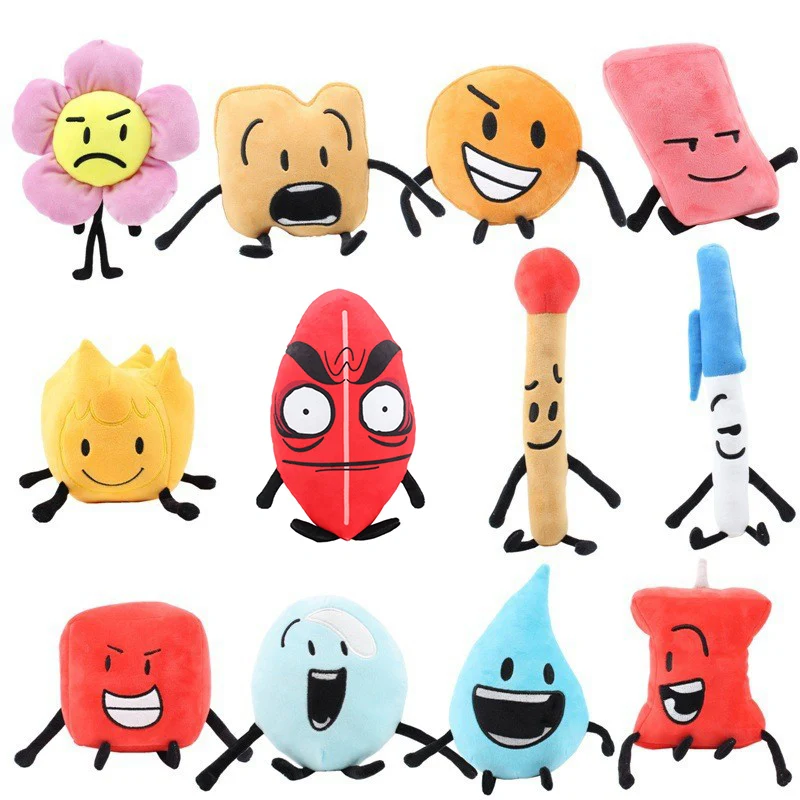 BFDI Dream Island плюшевая игрушка Bfdi для фанатов и друзей красивые канцелярские