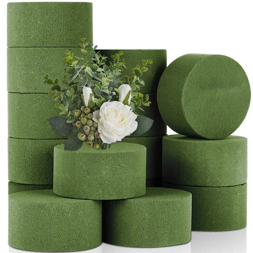 1pc Diy Floral Foam Bricks Green Round Wet Floral Foam Packing Supplies Arranging Decor Florist Flower Home Wedding R2t8
1pc Diy Floral Foam Bricks Green Round Wet Floral Foam Packing Supplies Arranging Decor Florist Flower Home Wedding R2t8