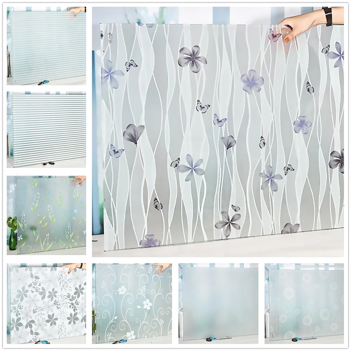 Frosted Privacy Window Film Stripe Patterns Matte Self Adhesive Decals Anti UV Stained Glass Film for Home Office Decoration
Frosted Privacy Window Film Stripe Patterns Matte Self Adhesive Decals Anti UV Stained Glass Film for Home Office Decoration