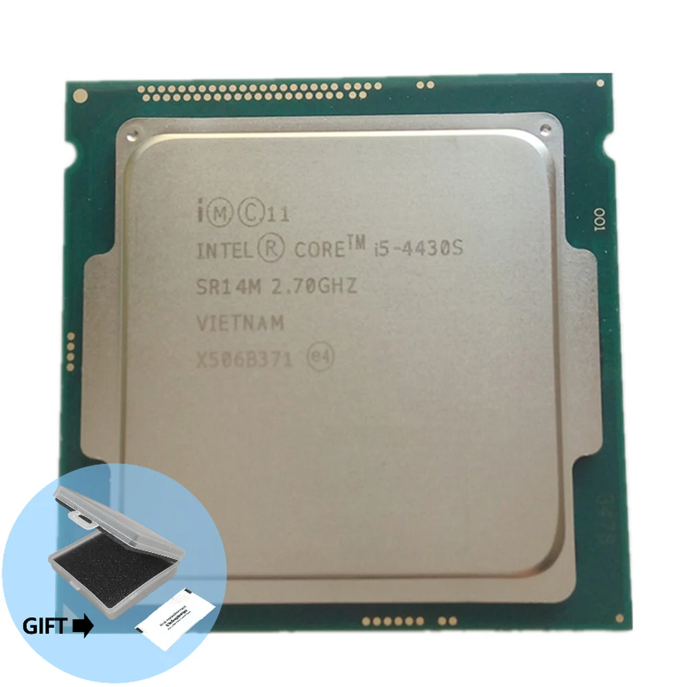 

Intel Core i5-4430S i5 4430S Quad-Core 2.7GHz 6M Cache LGA 1150 Desktop CPU Processor