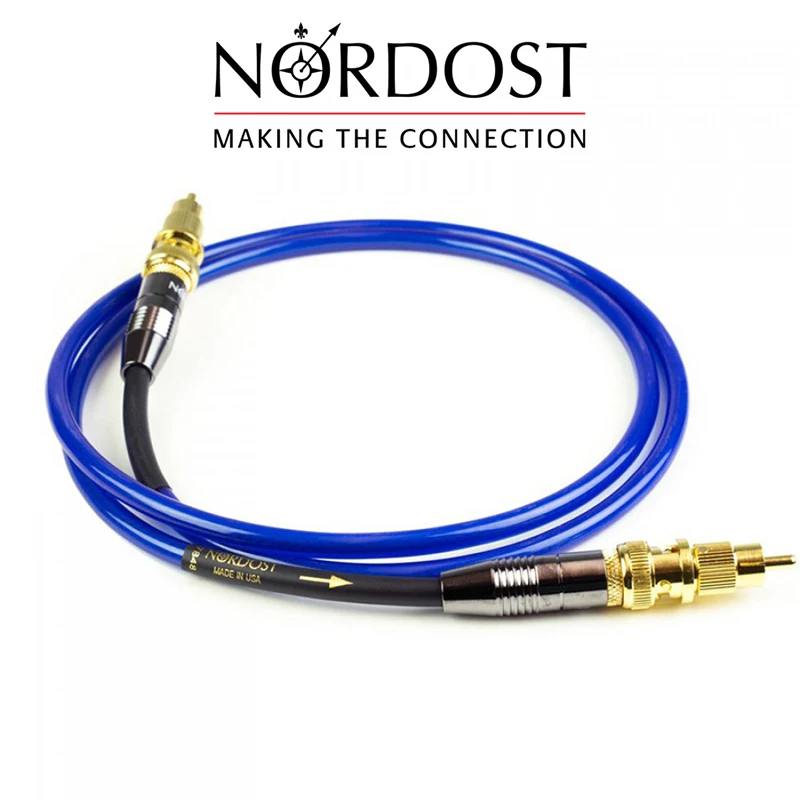 Nordost BLUE HEAVEN LS RCA BNC spdif Digital Coaxial Cable Fluorinated Ethylene Propylene FEP 75Ω 85% Light Speed Level
Nordost BLUE HEAVEN LS RCA BNC spdif Digital Coaxial Cable Fluorinated Ethylene Propylene FEP 75Ω 85% Light Speed Level