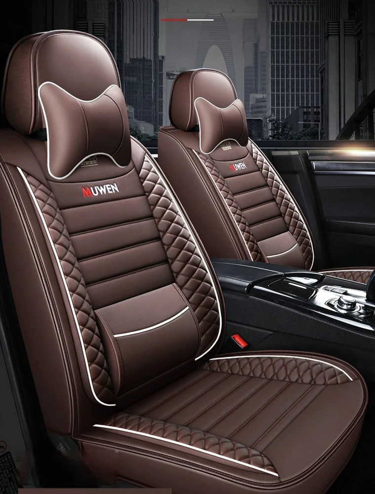 

Универсальные автомобильные кожаные чехлы на сиденья, комплект из 5 предметов для Lexus GT200, ES240, ES250, ES350, GX460, GX470, GX400, GS300, GS350, автомобильные аксессуары