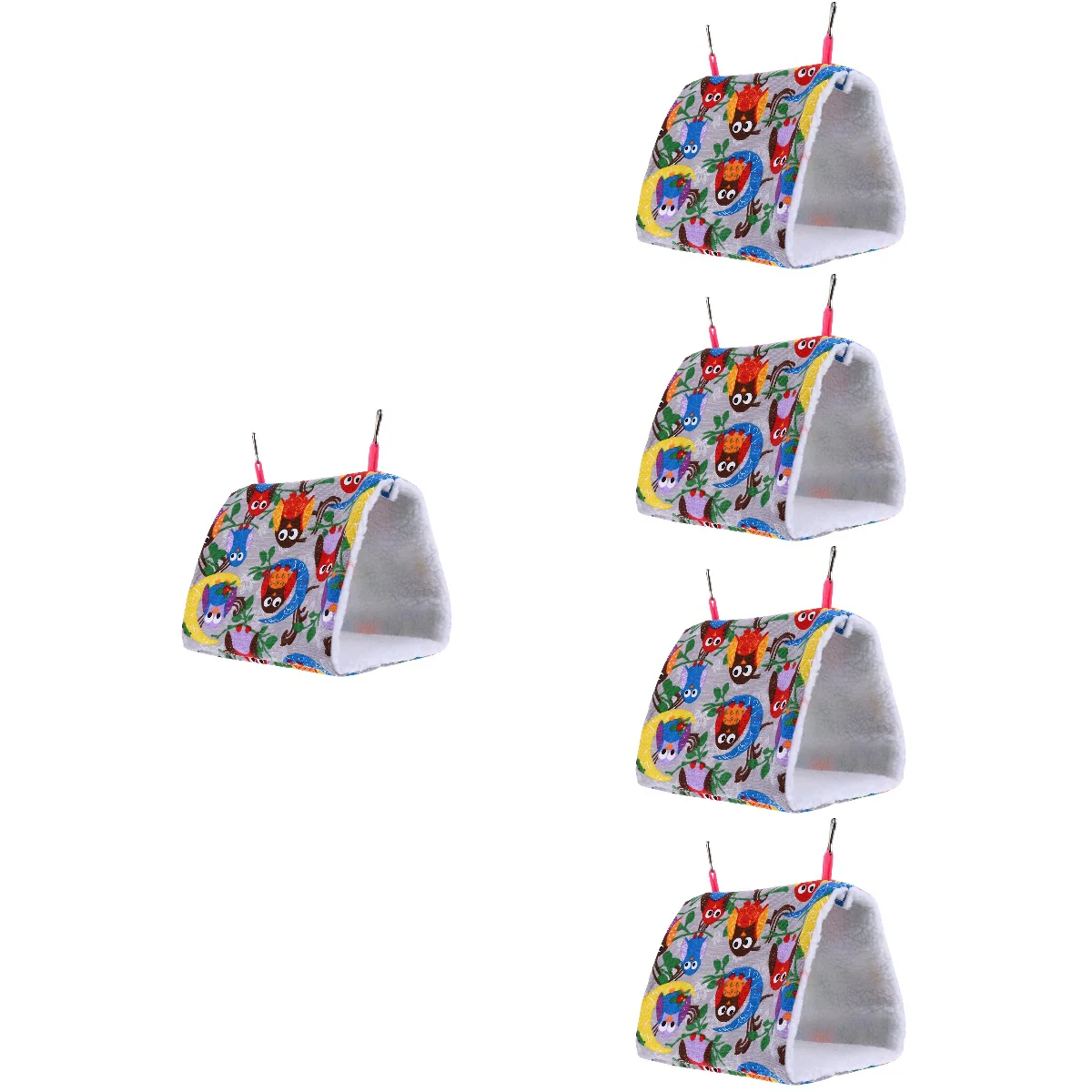 5pcs Parrot Warm Bed Bird Warm Keeping Hammock Pet Cage Hammock Warmth Parrot Hammock 
5pcs Parrot Warm Bed Bird Warm Keeping Hammock Pet Cage Hammock Warmth Parrot Hammock