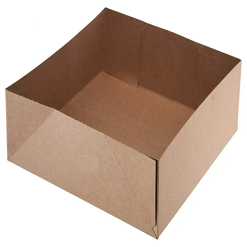 

Упаковка] контейнер из крафт-бумаги с 4 уголками для хранения пищевых продуктов-контейнер для хранения пищевых продуктов и напитков для стадиона-контейнер для закусок для кинотеатра-10