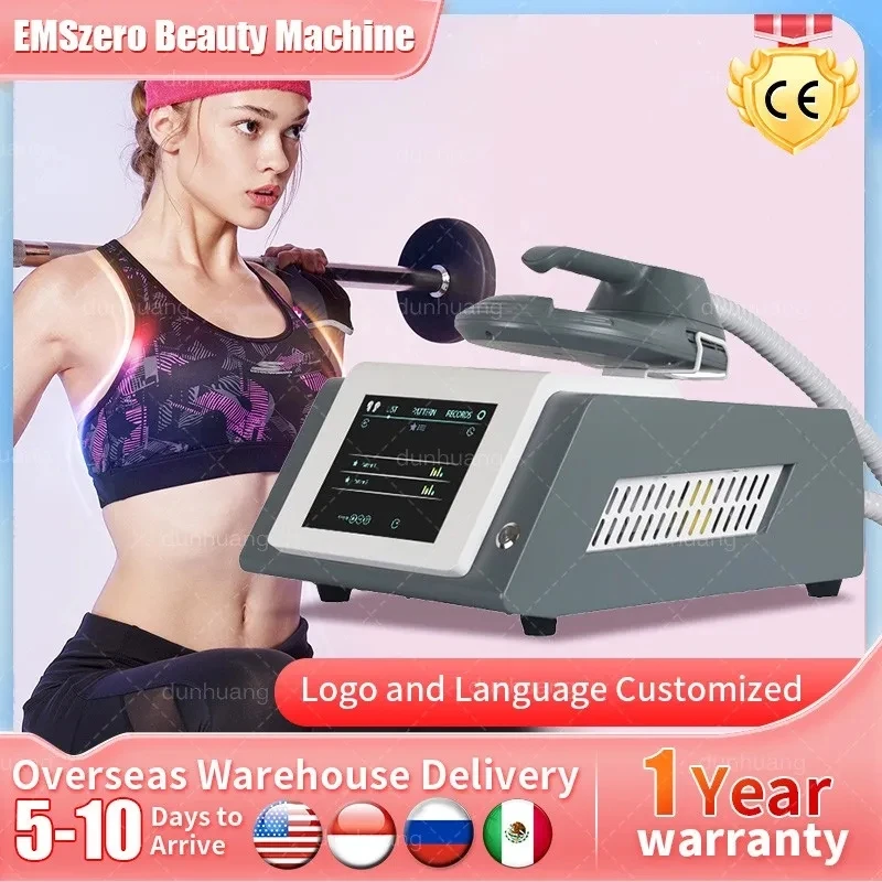 

DLS-EMSLIM EMSzero 6000W 14Tesla Shaping Machine Electromagnet Muscle Stimulate Fat Removal Sculpt Body For Salon