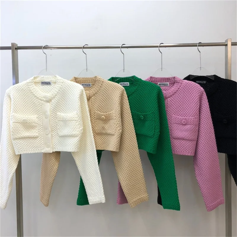 Winter Vintage Knitted Sweater Coat Women Fashion Elegant Long Sleeve Cropped Cardigan
Winter Vintage Knitted Sweater Coat Women Fashion Elegant Long Sleeve Cropped Cardigan