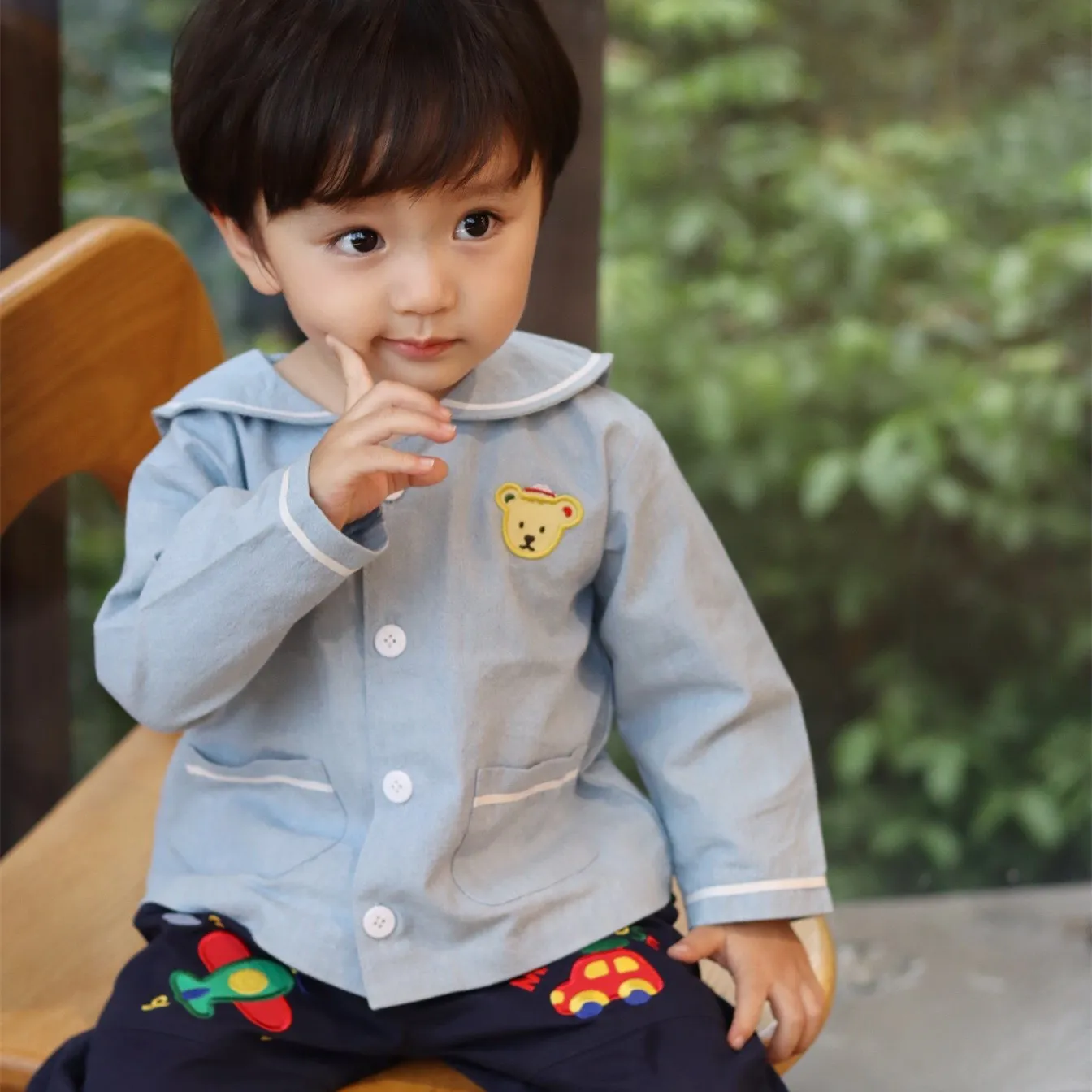 Pre-sale for 15 days baby top Navy Style Embroidered Cotton Long Sleeve coat Girls and Boys Clothes
Pre-sale for 15 days baby top Navy Style Embroidered Cotton Long Sleeve coat Girls and Boys Clothes