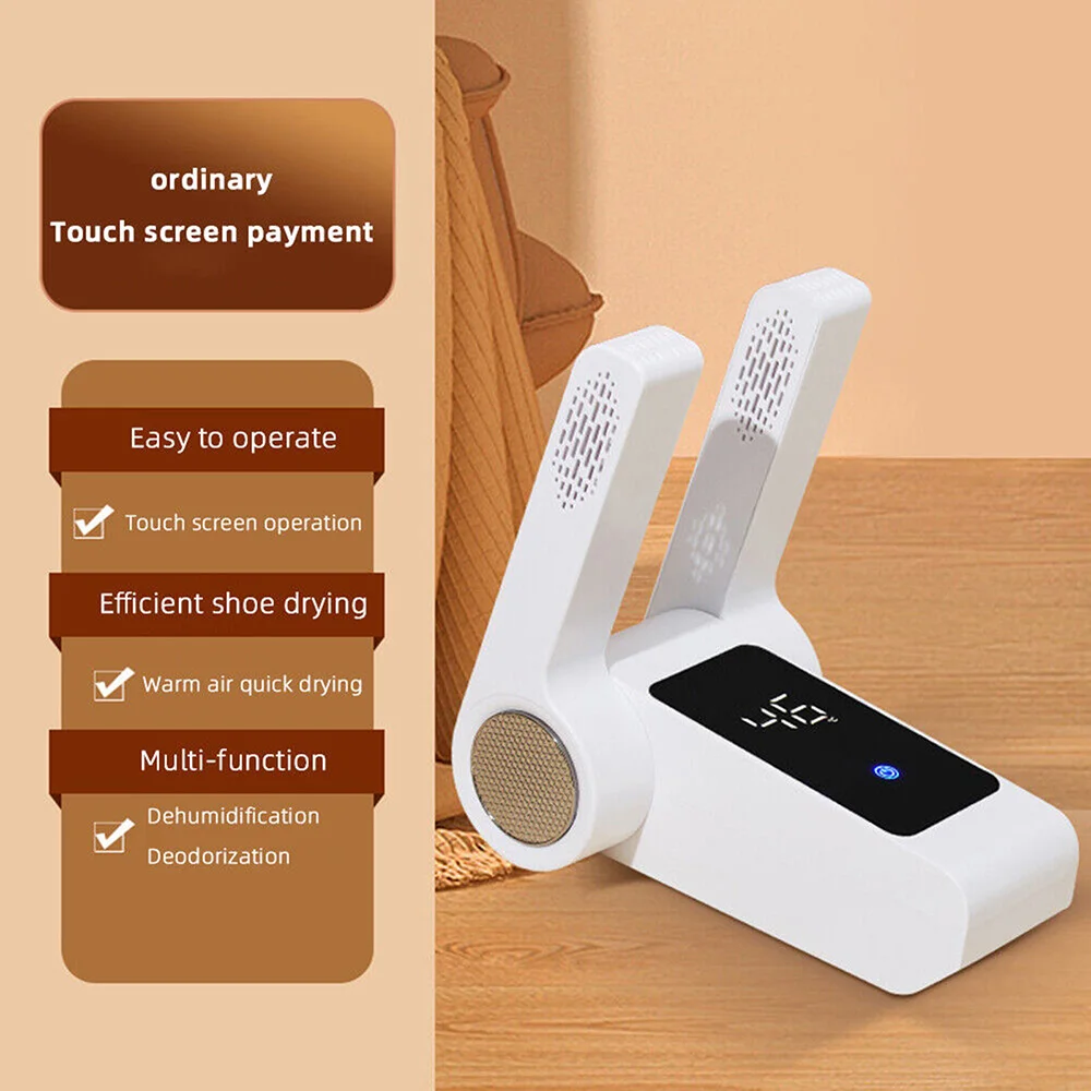 Electric Shoe Dryer Foot Warmer Boots Odor Deodorant Dehumidify Machine Gloves Socks Heater Touch Screen Folding Shoe Drier
Electric Shoe Dryer Foot Warmer Boots Odor Deodorant Dehumidify Machine Gloves Socks Heater Touch Screen Folding Shoe Drier