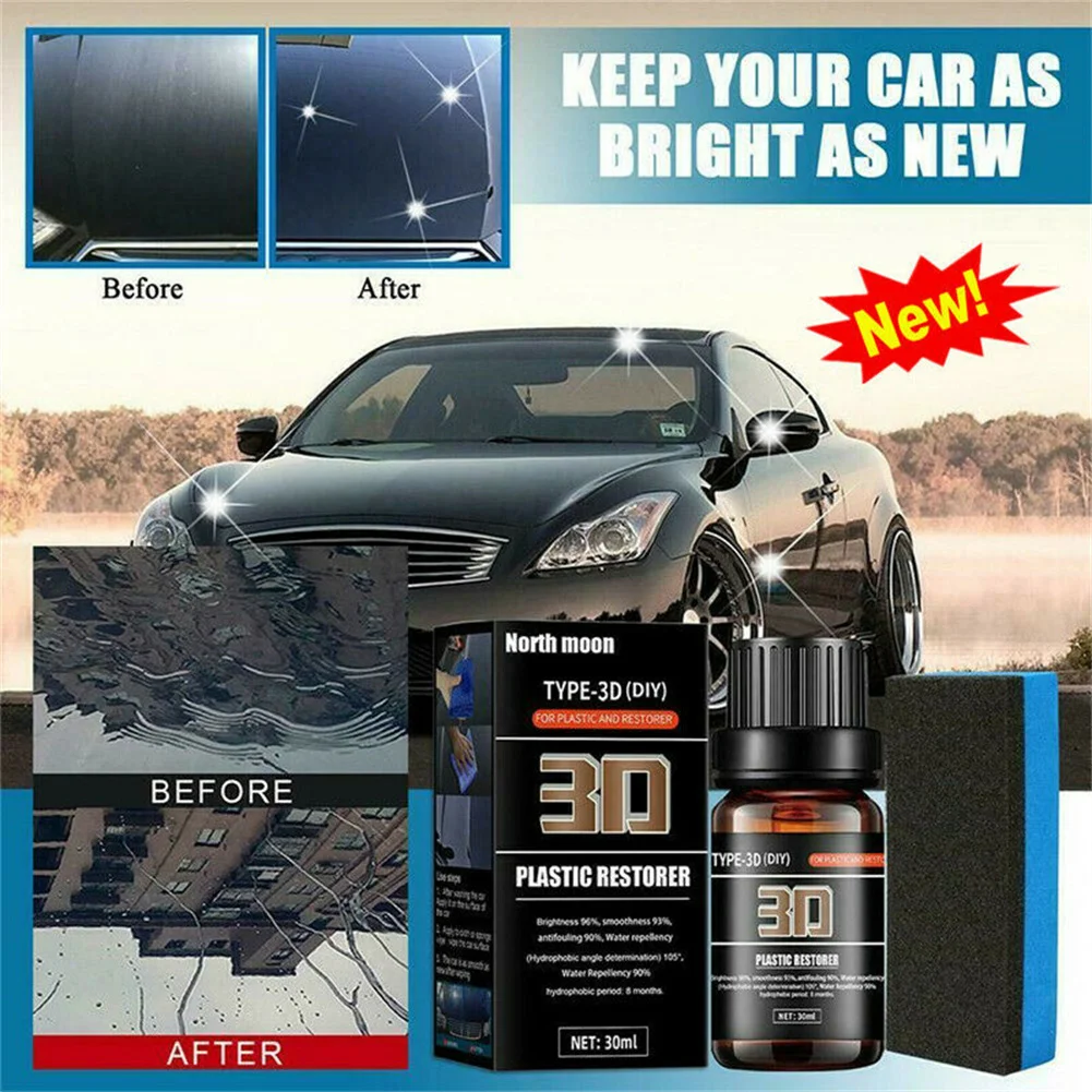 30ml 3D Wax Car Coating Liquid Car Care Agent Reduce Scratches Plastic Restorer Liquid Care Agent Accessories
30ml 3D Wax Car Coating Liquid Car Care Agent Reduce Scratches Plastic Restorer Liquid Care Agent Accessories