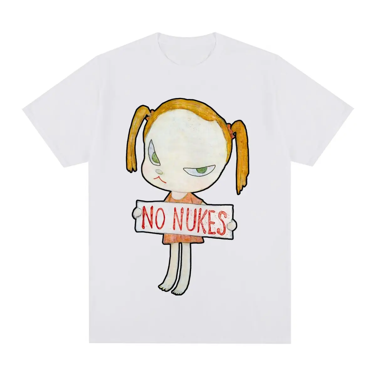 Yoshitomo Nara make love not war Peace Vintage T-shirt Cotton Men T shirt New Tee Tshirt Womens Tops
Yoshitomo Nara make love not war Peace Vintage T-shirt Cotton Men T shirt New Tee Tshirt Womens Tops