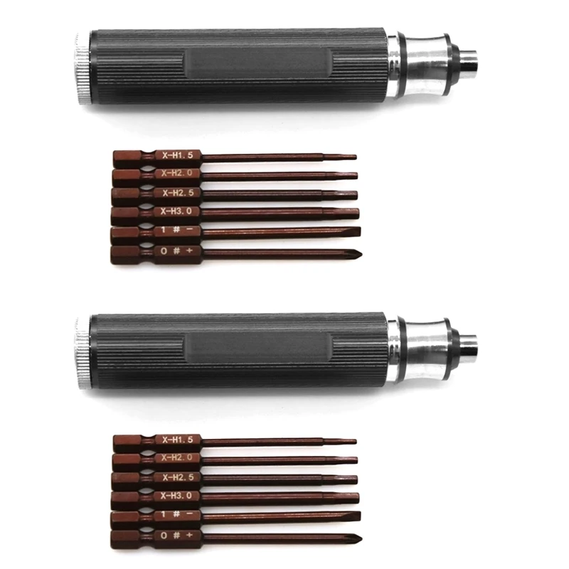 2X 6 In 1 Hexagon Screwdriver H1.5 2.0 2.5 3.0Mm Hex Slotted Phillips Screwdriver Tool Kit For RC Model Car,1
2X 6 In 1 Hexagon Screwdriver H1.5 2.0 2.5 3.0Mm Hex Slotted Phillips Screwdriver Tool Kit For RC Model Car,1