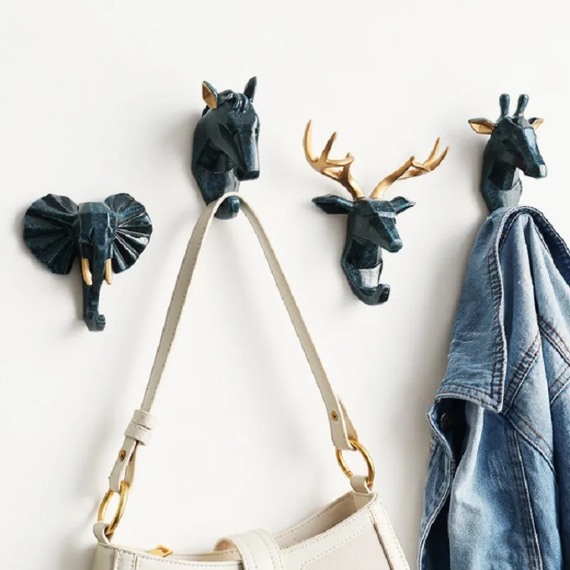 Resin Crafts Hook Home Bedroom Door Hanging Clothes Hook Creative Animal Head Wall Hook Decorative Animal Ornaments
Resin Crafts Hook Home Bedroom Door Hanging Clothes Hook Creative Animal Head Wall Hook Decorative Animal Ornaments
