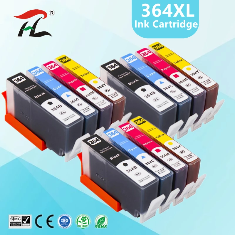 Compatible ink cartridge for HP364 364 XL 364XL for hp 3070A 3520 3522 4620 4622 5511 5512 5514 5515 5520 5522 5524 6515 Printer
Compatible ink cartridge for HP364 364 XL 364XL for hp 3070A 3520 3522 4620 4622 5511 5512 5514 5515 5520 5522 5524 6515 Printer