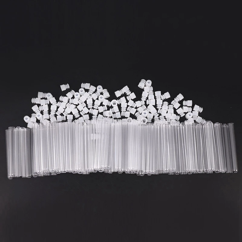 500Pcs Clear Plastic Test Tube With Cap 12X100mm U-Shaped Bottom Long Transparent Test Tube Lab Supplies
500Pcs Clear Plastic Test Tube With Cap 12X100mm U-Shaped Bottom Long Transparent Test Tube Lab Supplies