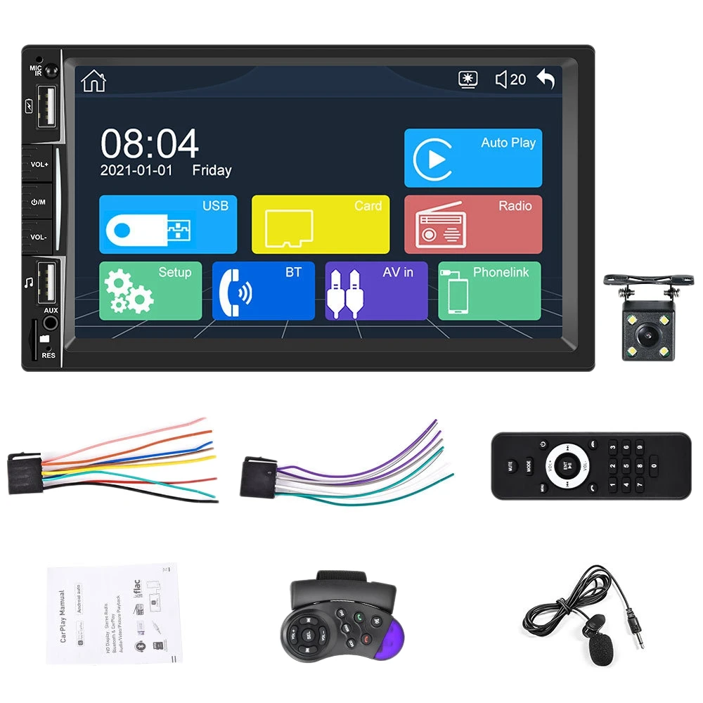 Автомобильный радиоприемник Carplay, 2 Din, Android, 7 дюймов, универсальный для Nissan, Kia, Toyota, MP5, плеер, 2 Din, автомобильный A
Автомобильный радиоприемник Carplay, 2 Din, Android, 7 дюймов, универсальный для Nissan, Kia, Toyota, MP5, плеер, 2 Din, автомобильный A