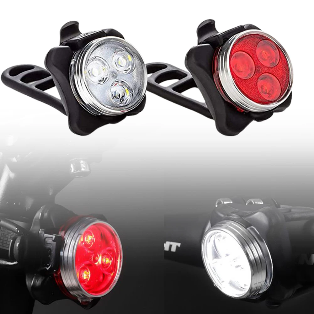 Bicycle Light USB Rechargeable Waterproof LED Cycling Bike Headlight Taillight Four-gear Dimming Switching At Will
Bicycle Light USB Rechargeable Waterproof LED Cycling Bike Headlight Taillight Four-gear Dimming Switching At Will