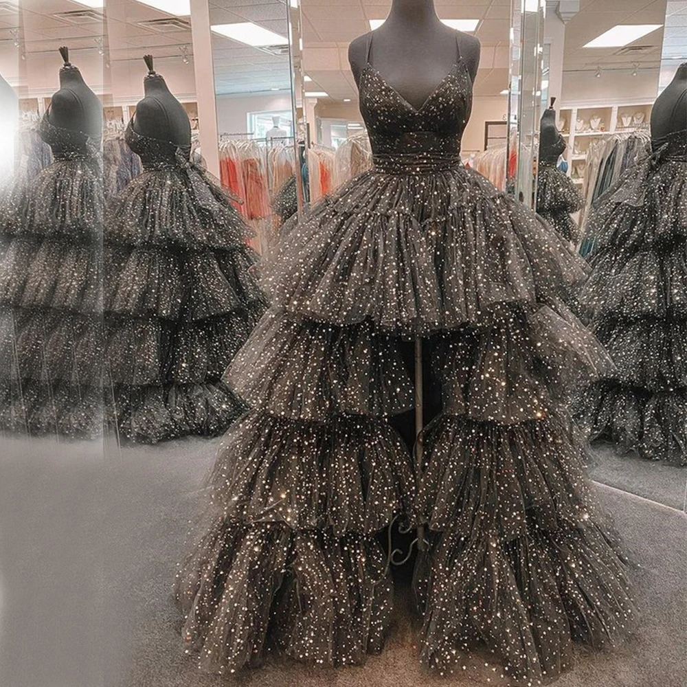 Elegant and luxurious Venus sequins high and low pleated Tulle evening dress spaghetti shoulder strap train Prom Dress Prom Dres
Elegant and luxurious Venus sequins high and low pleated Tulle evening dress spaghetti shoulder strap train Prom Dress Prom Dres