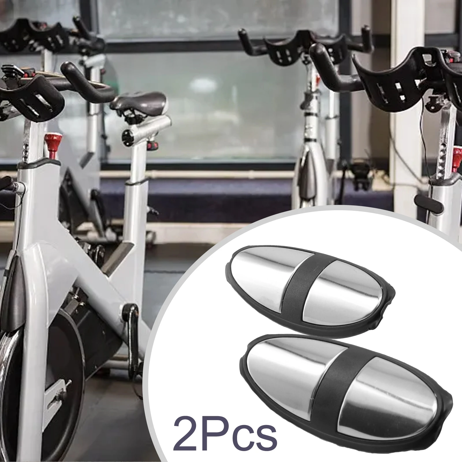 Hand Holding Heart Rate Tablet Sensor Grip for Exercise Bike with Tablet Sensor Support and Heart Rate Tracking
Hand Holding Heart Rate Tablet Sensor Grip for Exercise Bike with Tablet Sensor Support and Heart Rate Tracking