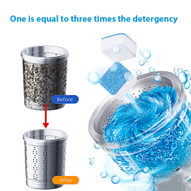 12 шт./упаковка, таблетки для очистки стиральной машины
12 шт./упаковка, таблетки для очистки стиральной машины