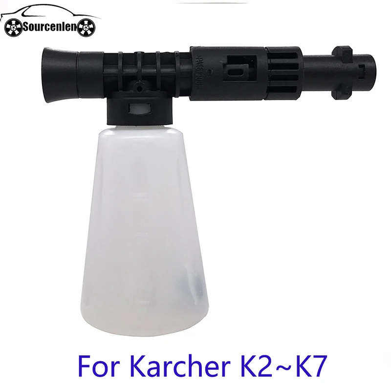 Пенная насадка для мойки высокого давления, пенораспылитель для Karcher серии K
Пенная насадка для мойки высокого давления, пенораспылитель для Karcher серии K