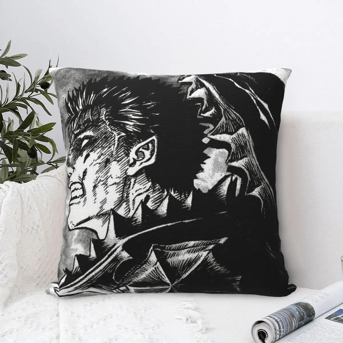Hero Polyester Cushion Cover Berserk Guts Manga For Livingroom Garden Decorative Kawaii Hug Pillowcase
Hero Polyester Cushion Cover Berserk Guts Manga For Livingroom Garden Decorative Kawaii Hug Pillowcase