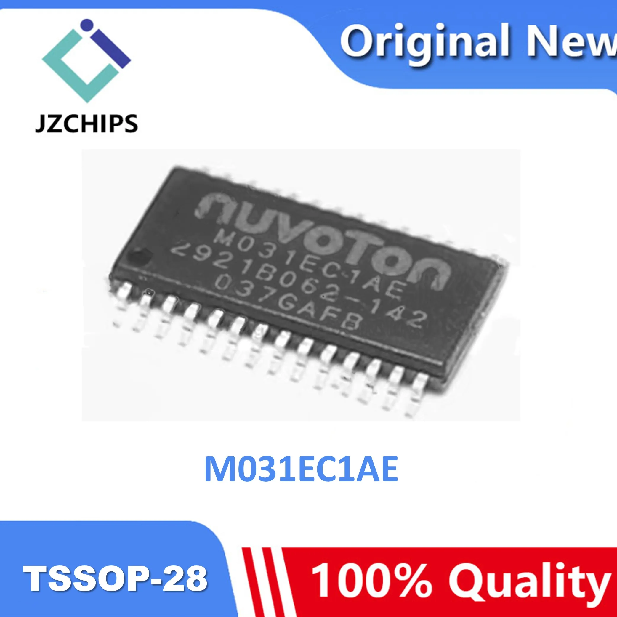 Original Genuine M031EC1AE TSSOP28 M031 Series Microcontrollers Arm Cortex-M0 MCUs Single Chip micro controller TSSOP-28
Original Genuine M031EC1AE TSSOP28 M031 Series Microcontrollers Arm Cortex-M0 MCUs Single Chip micro controller TSSOP-28
