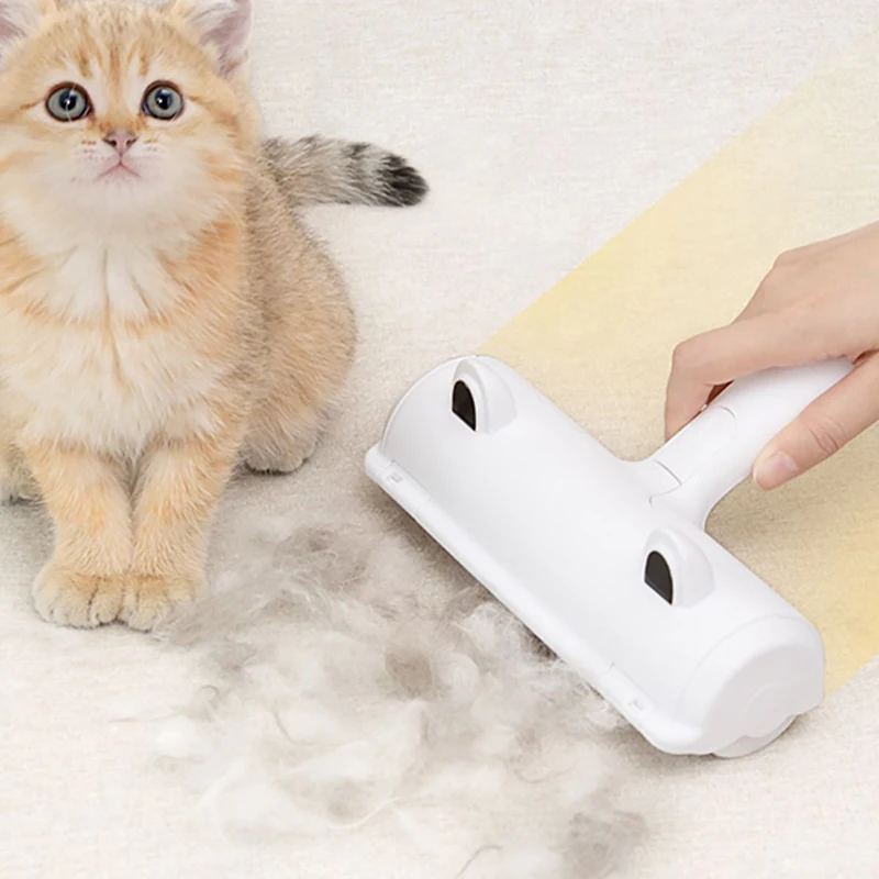 Pet Hair Removal Roller 2 Way Cat and Dog Hair Cleaning Brush To Remove Furniture Hair Brush Self-cleaning Lint Pet Epilator
Pet Hair Removal Roller 2 Way Cat and Dog Hair Cleaning Brush To Remove Furniture Hair Brush Self-cleaning Lint Pet Epilator