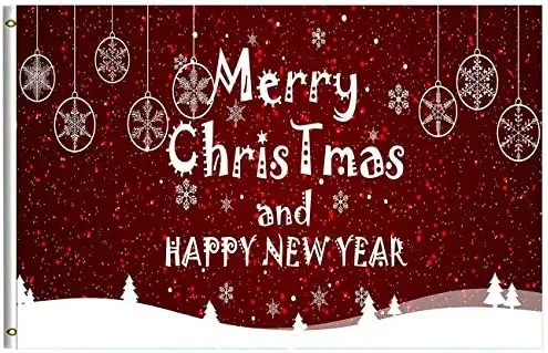 Merry Christmas Party Flags Banner Shiny Xmas Tree Snowflakes Light Stars Garden Yard House Flags Indoor Outdoor Decor
Merry Christmas Party Flags Banner Shiny Xmas Tree Snowflakes Light Stars Garden Yard House Flags Indoor Outdoor Decor
