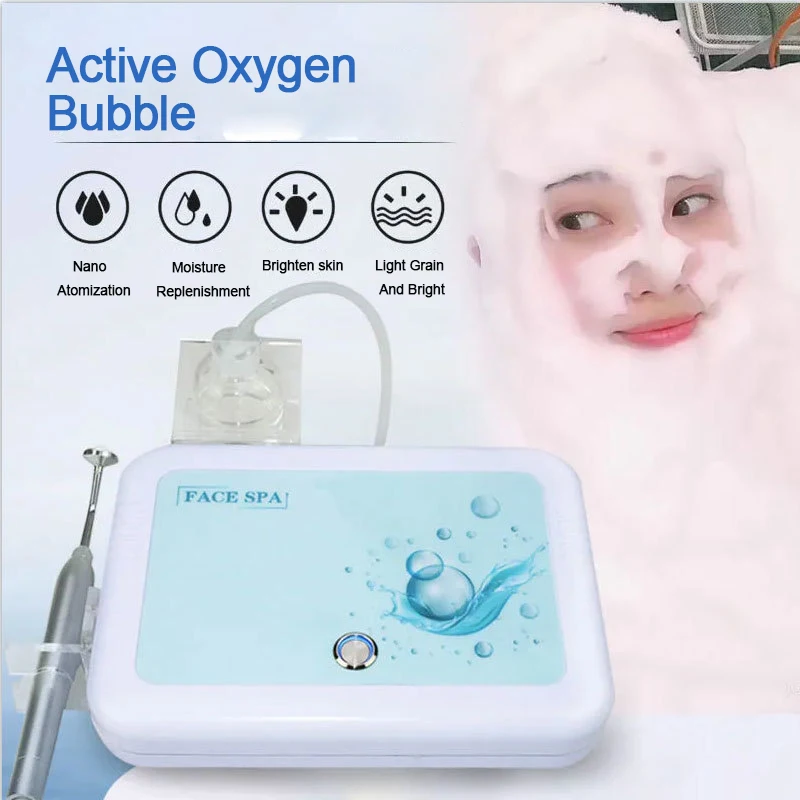 New Magic Oxygen Bubble Beauty Instrument Cleansing Facial Mites Skin Whitening Rejuvenation Management Salon Home Use Device
New Magic Oxygen Bubble Beauty Instrument Cleansing Facial Mites Skin Whitening Rejuvenation Management Salon Home Use Device
