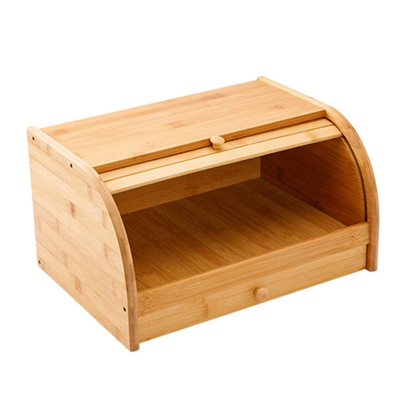 HOT SALE Storage Box Bamboo Bread Box Bins With Cutting Board Food Containers Big Drawer Kitchen Organizer Home Accessories
HOT SALE Storage Box Bamboo Bread Box Bins With Cutting Board Food Containers Big Drawer Kitchen Organizer Home Accessories