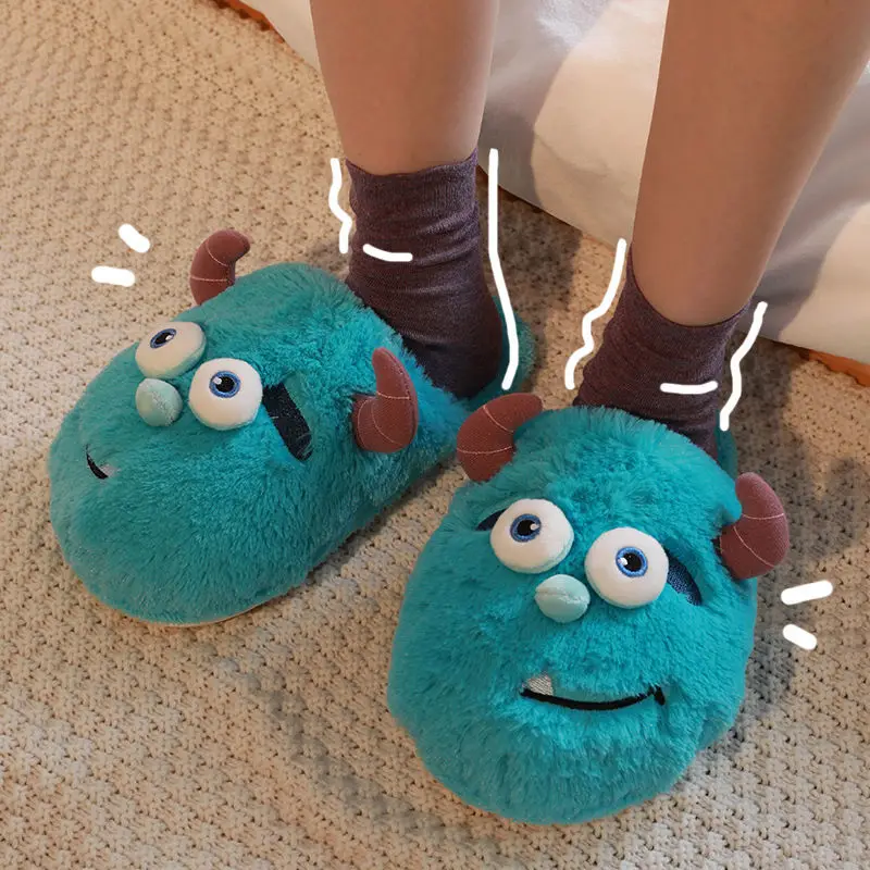 Anime Monsters University Cotton Slippers Winter Home Furnishings Kawaii Cartoon James P. Sullivan Plush Cotton Slippers Gift
Anime Monsters University Cotton Slippers Winter Home Furnishings Kawaii Cartoon James P. Sullivan Plush Cotton Slippers Gift