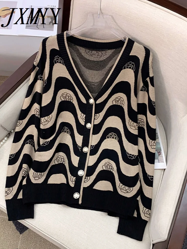 Осень и весна модный новый цветочный вязаный свитер с кристаллами Топ свободный тонкий свитер Кардиган Модная женская одежда
Осень и весна модный новый цветочный вязаный свитер с кристаллами Топ свободный тонкий свитер Кардиган Модная женская одежда