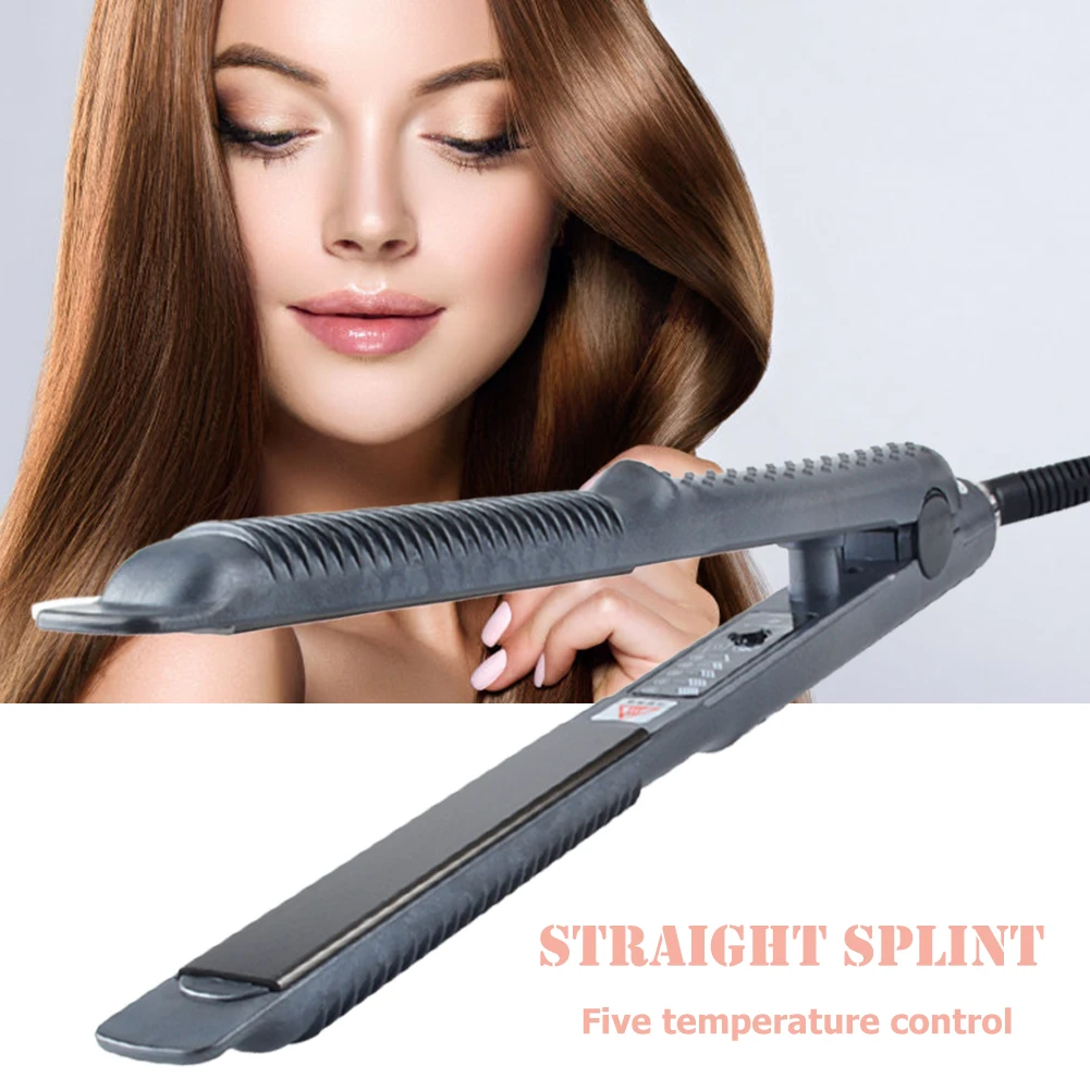 Hair Straightener Electronic Five-Gear Temperature Excellent LCP Titanium Alloy Panel Adjustment Titanium for Women
Hair Straightener Electronic Five-Gear Temperature Excellent LCP Titanium Alloy Panel Adjustment Titanium for Women