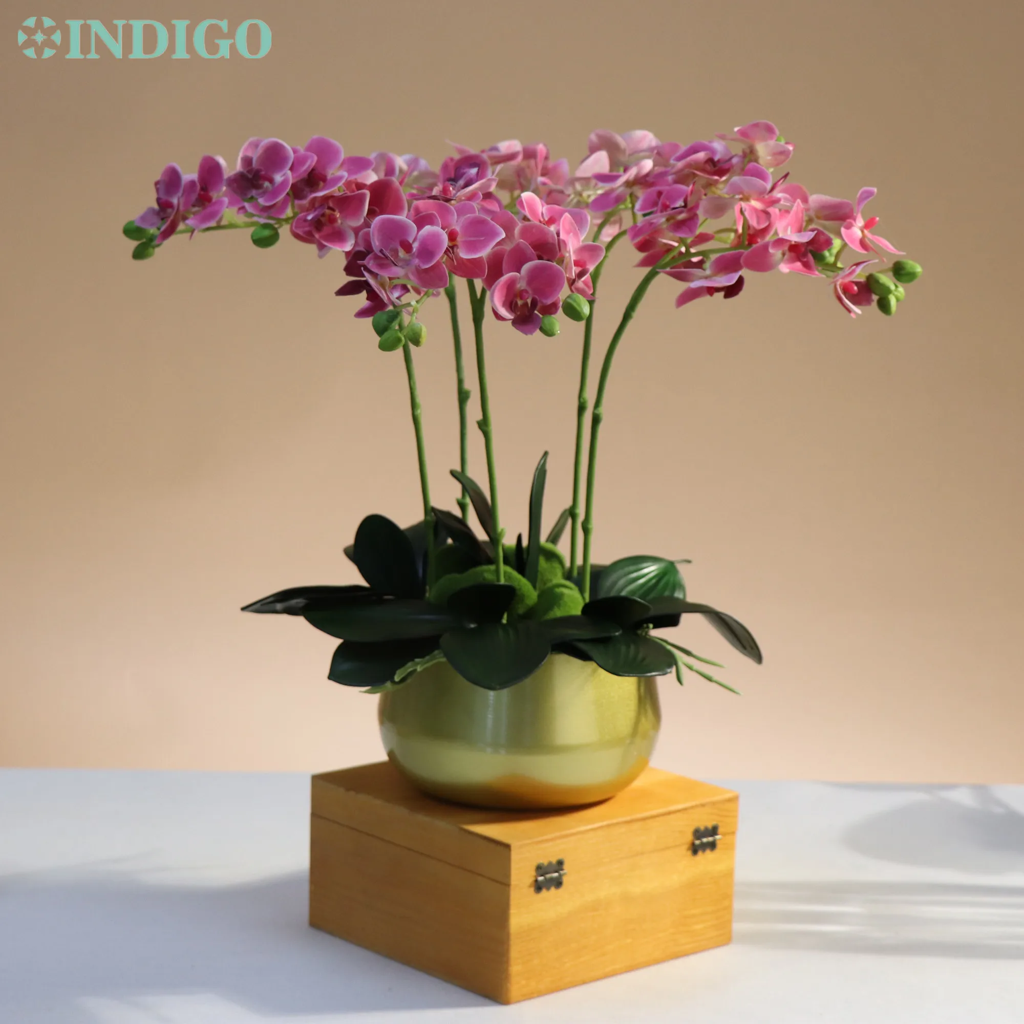 1 Stem 11 Flowers Butterfly Orchids Home Decoration Real Touch Small Flower Table Christmas Party Event (No Vase)- INDIGO
1 Stem 11 Flowers Butterfly Orchids Home Decoration Real Touch Small Flower Table Christmas Party Event (No Vase)- INDIGO