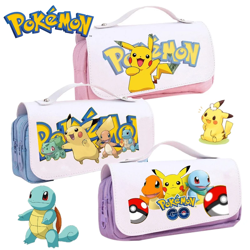 Pokemon Cartoon Pikachu Pencil Case School Supplies Stationery School Bag Birthday Party Gifts
Pokemon Cartoon Pikachu Pencil Case School Supplies Stationery School Bag Birthday Party Gifts